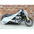 thumbnail image 2 of XXL Motorcycle Cover Black Silver Tone Outdoor Rain Dust UV Water Proof, 2 of 7