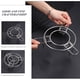 thumbnail image 4 of unbranded Soporte Resistente Para Vapor Y Cocina De Acero Inoxidable En Color Plata Versión Plegable, 4 of 8