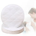 thumbnail image 2 of 1. Reusable Nursing Pads for Breastfeeding Moms, Washable Leak-Proof Breast Pads Soft Nipple Covers Essentials & Gifts, 2 of 9