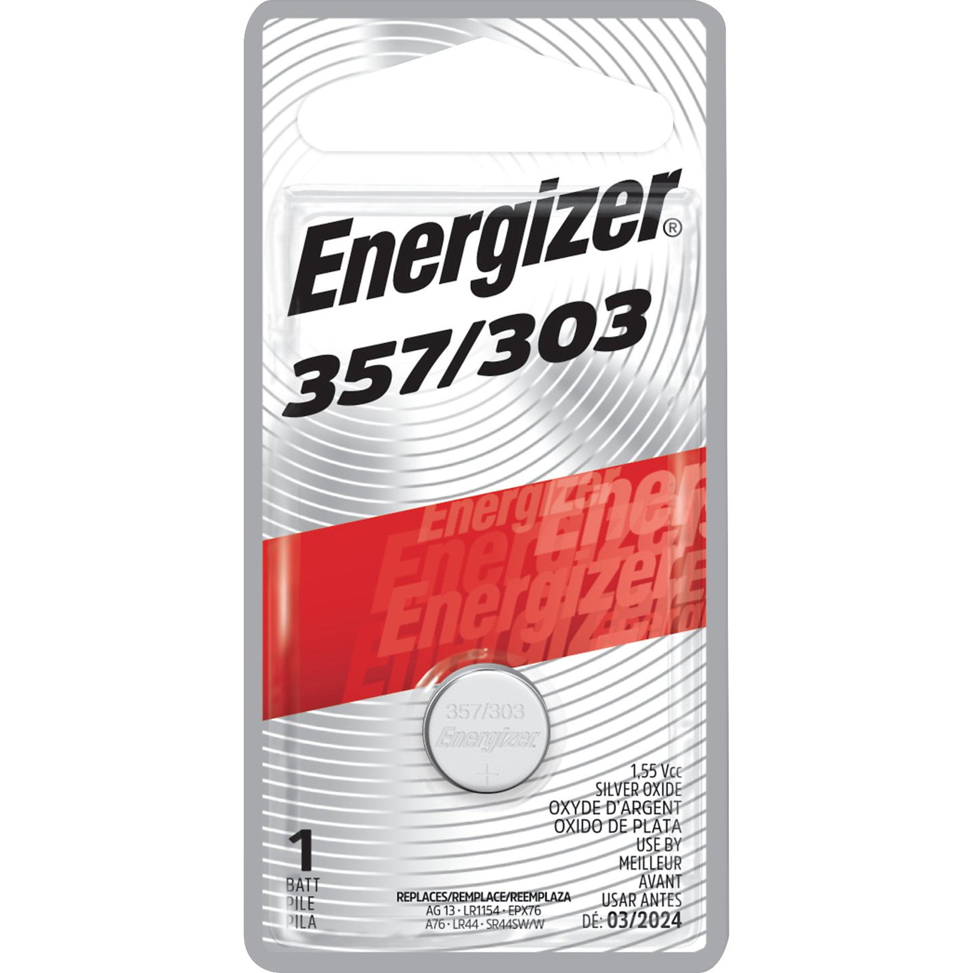 1 pile Energizer  321 SR616SW oxyde d'argent 1,55v BATTERIE BATERIA   Batterien 