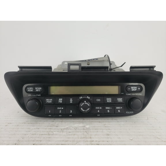 Pre-Owned 05 06 07 08 09 10 Honda Odyssey AM FM CD DVD Navigation Radio Receiver OEM - Verify Specific Vehicle Fitment In Description - (Good)