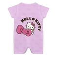thumbnail image 2 of Hello Kitty Baby Boy Girl Romper Short Sleeve Cotton Bodysuit Outfits Jumpsuit Summer One Piece Clothes, 2 of 8