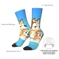 thumbnail image 4 of Netaao Bluey for Socks for Men and Women Non-Slip Middle Tube Socks Casual Crew Socks, 4 of 6