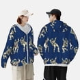 thumbnail image 4 of Lsque Disco party Astronaut Dancing UPF 50+ Lightweight Sun Protection Men's Women's Long Sleeve Shirt, Hoodie Performance -Large, 4 of 9