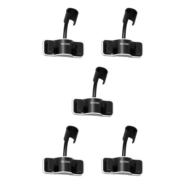 Ounissouiy Soporte de cabezal de ducha de 360 °, soporte de cabezal de ducha autoadhesivo ajustable, montaje en pared con 2 ganchos, soporte para Type8 NO8 Ounissouiy CBP155956