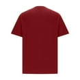 thumbnail image 4 of WAENQINLA Big and Tall Short Sleeve Shirts for Men 2025 New Crew Neck Casual Summer Shirt Loose Fit Solid Color Basic Tees,L-5XL, 4 of 5