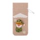thumbnail image 2 of Reusable Christmas Wine Bottle Bag Fabric Drawstring Santa Snowman Holiday Party Decoration Gift Packaging for Festive Gatherings, 2 of 6
