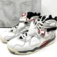 thumbnail image 1 of Ni - ke Ni - ke Air Jordan 8 Retro Bugs Bunny Men 11 White Vintage Shoes 2002 305381 101, 1 of 5
