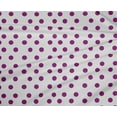 thumbnail image 5 of oneOone Polyester Lycra Purple Fabric Dots Quilting Supplies Print Sewing Fabric By The Yard 56 Inch Wide, 5 of 6
