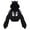 Black, variant on XZNGL Womens Pullover Hoodie Womens Pullover Long Sleeve Hooded Sweatshirt Cute Gothic Cat Ears Hoodie Blouse Women'S Long Sleeve Cat Hoodie with Ears