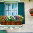 thumbnail image 3 of Morttic 24 Bundles Outdoor Artificial Flowers UV Resistant Fake Boxwood Plants, Faux Greenery for Indoor Outside Hanging Plants Garden Porch Window Box Home Wedding Farmhouse Decor (Mix Color), 3 of 8