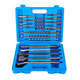 thumbnail image 1 of Juego Brocas Cinceles Sds Plus Para Martillo 17 Pzs +estuche Plata/Azul, 1 of 5