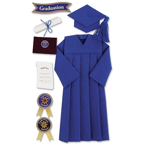 what to wear with blue graduation gown