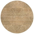 thumbnail image 2 of Addison Rugs Chantille Indoor/Outdoor Transitional Geometric Copper Washable Round Rug, 8' x 8', 2 of 6