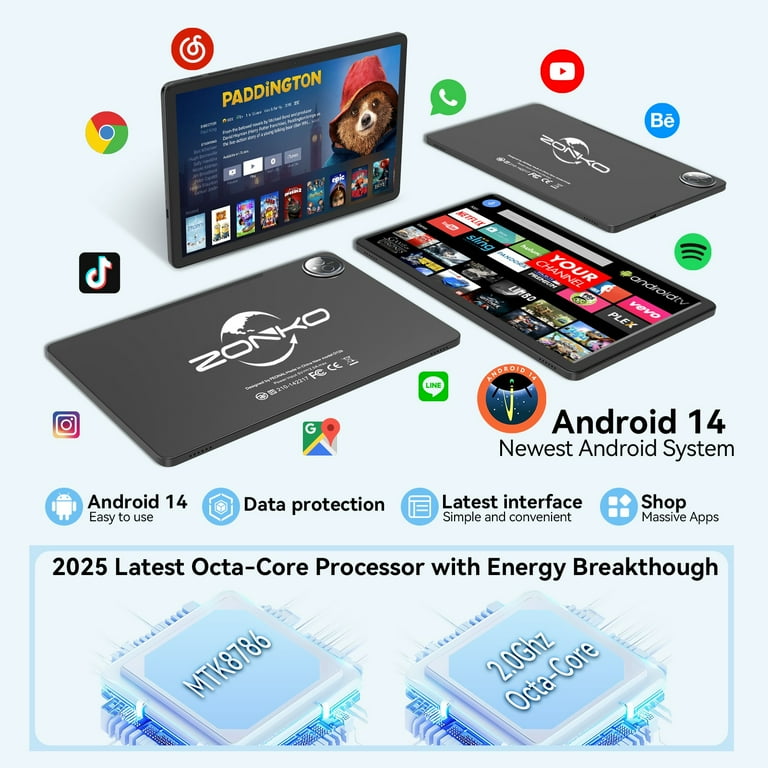 11inch Android 14 Tablet,Tablet with 128GB ROM 16GB RAM,4G LTE Tablet,5G WiFi+Cellular,MTK8786,Octa-Core, GPS,Dual Camera,1TB Expand,Incell Screen,HD 11inch Android 14 Tablet,Tablet with 128GB ROM 16GB RAM,4G LTE Tablet,5G WiFi+Cellular,MTK8786,Octa-Core, GPS,Dual Camera,1TB Expand,Incell Screen,HD