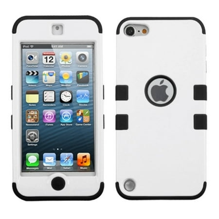 insten ivory white black stylish tuff hybrid phone hard case cover