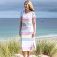 thumbnail image 2 of Lazy Jacks Womens Long T-Shirt Dress, 2 of 5