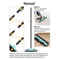 thumbnail image 2 of Rubber Broom Carpet Rake for Pet Hair Removal, Fur Remover Broom with 59" Telescoping Long Handle, Pet Hair Broom with Squeegee for Carpet, Hardwood Floor, Tile, 2 of 8