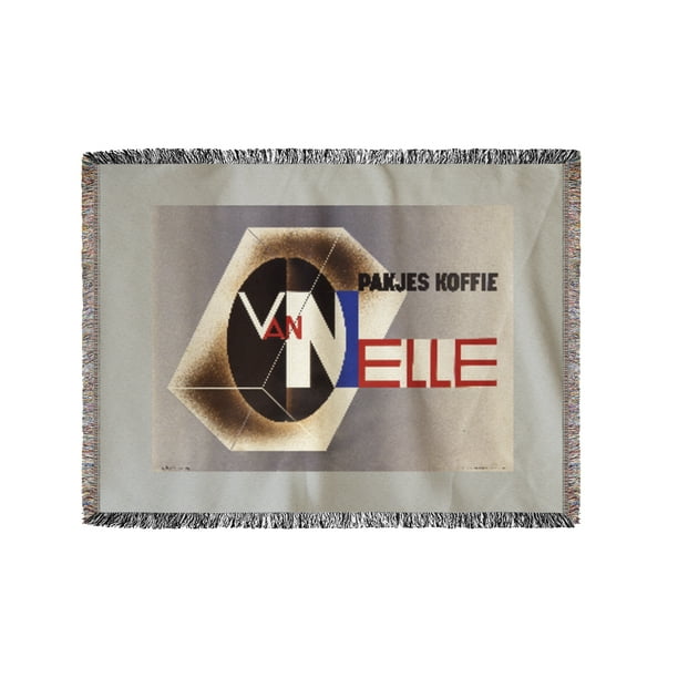 Van Nelle Vintage Poster Artist Cassandre Netherlands C 1931 60x80 Woven Chenille Yarn Blanket Walmart Com Walmart Com