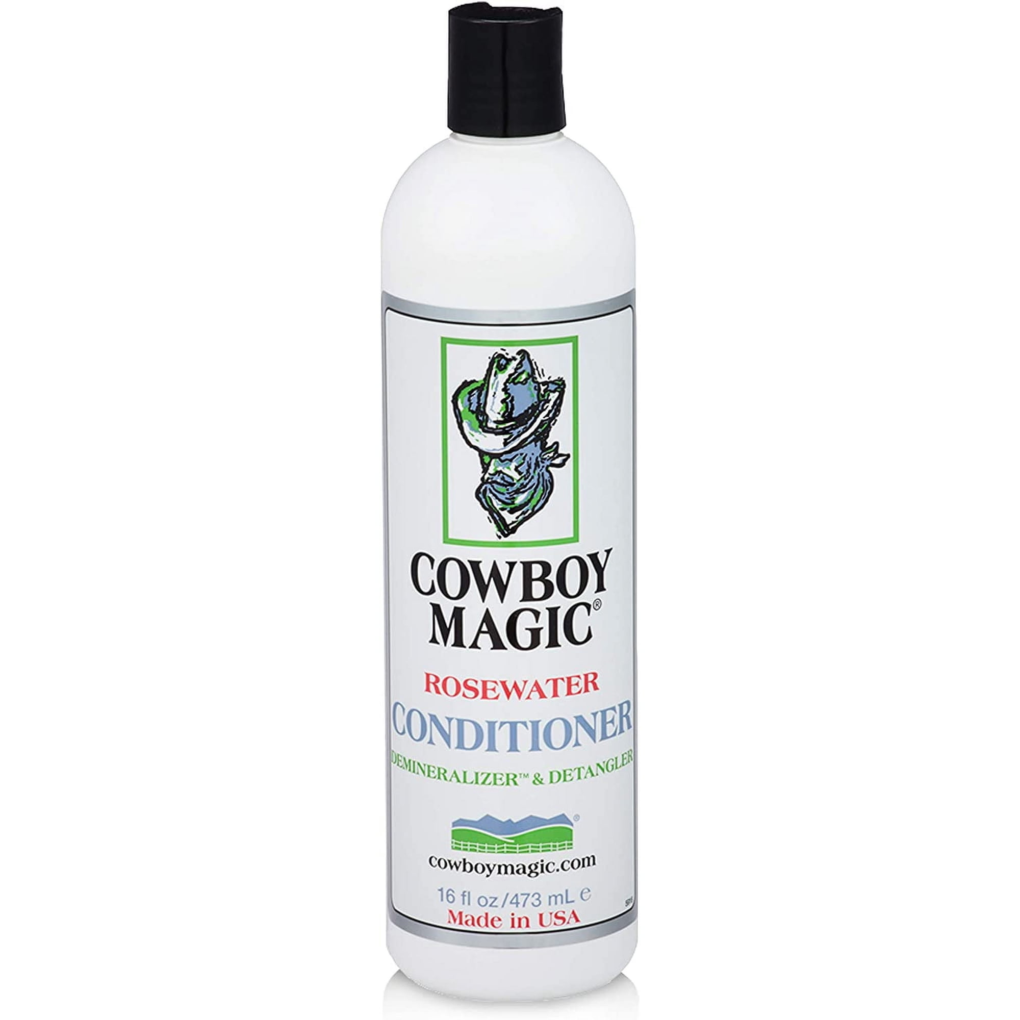 Cowboy Magic Concentrated Rosewater Conditioner 16 oz. Horse Dogs Cat Humans