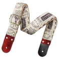 thumbnail image 1 of Correa para guitarra Strap o Tahali para guitarra acústica, bajo eléctrico, guitarra eléctrica Kidam  Yute timbres cafes, 1 of 4