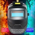thumbnail image 2 of Welding Helmet Automatic Dimming Welding Mask Large View True Color Auto Darkening Facemask for Arc Welding Grinding Cutting New, 2 of 17