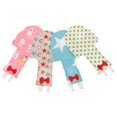 thumbnail image 3 of 4pcs Stylish Cockatiel Parakeet Pilot Clothing Bird Accessories Lightweight Reusable Bird Diapers for Creative Outings and Everyday Use, 3 of 5