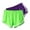 Purple, variant on Erwazi 2 Pack: Athletic Lounge Shorts for Women Side Striped Yoga Shorts Running Fitness Sports Gym Shorts Activewear Summer Casual Jogging Hot Pants