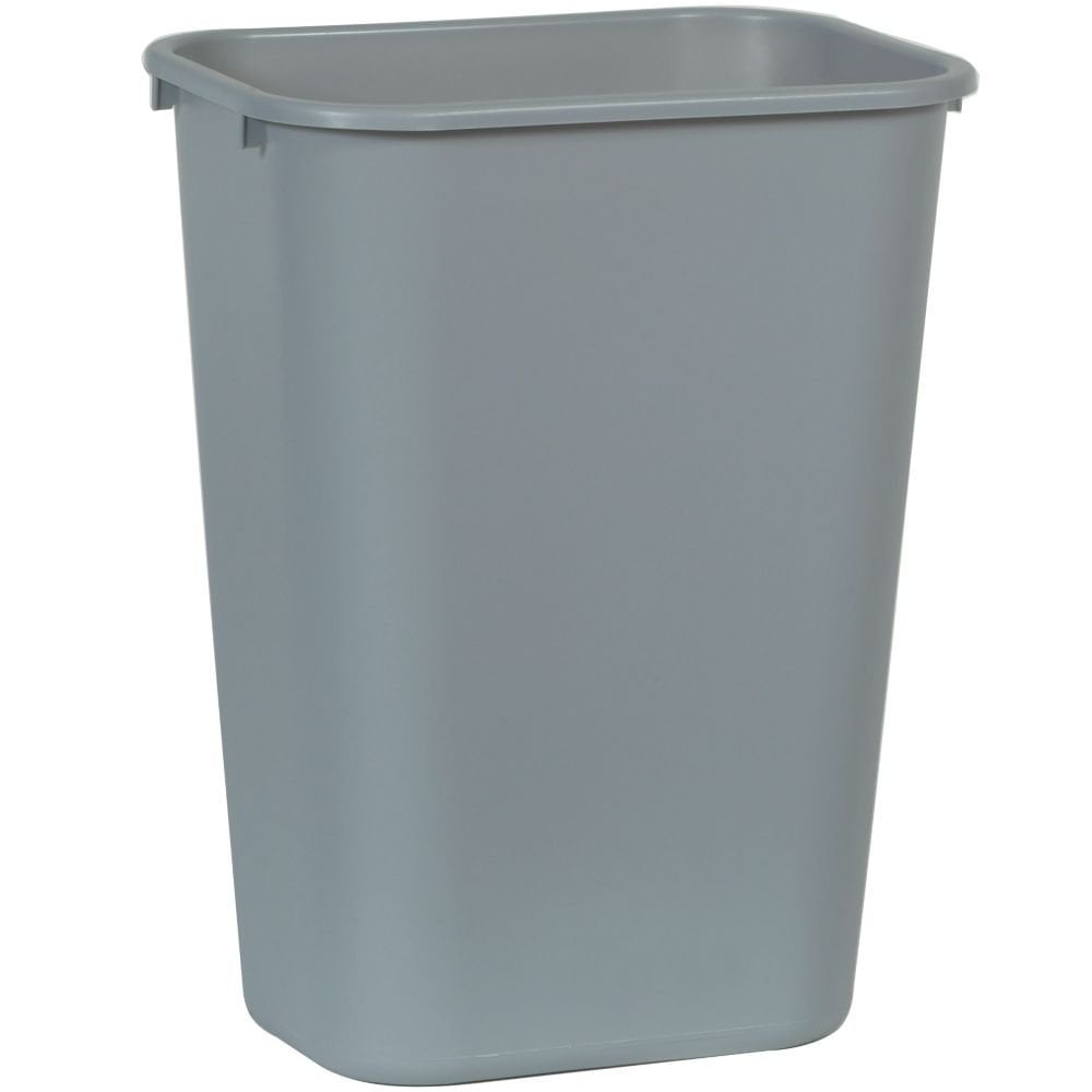 Rubbermaid Commercial 2957 LLDPE 10Gallon Deskside Large Trash Can