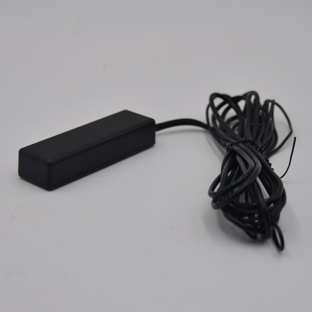 Conjunto de amplificadas de radio AM / FM estéreo electrónico negro para motocicleta Yotijar Antena de radio montada en vehículo