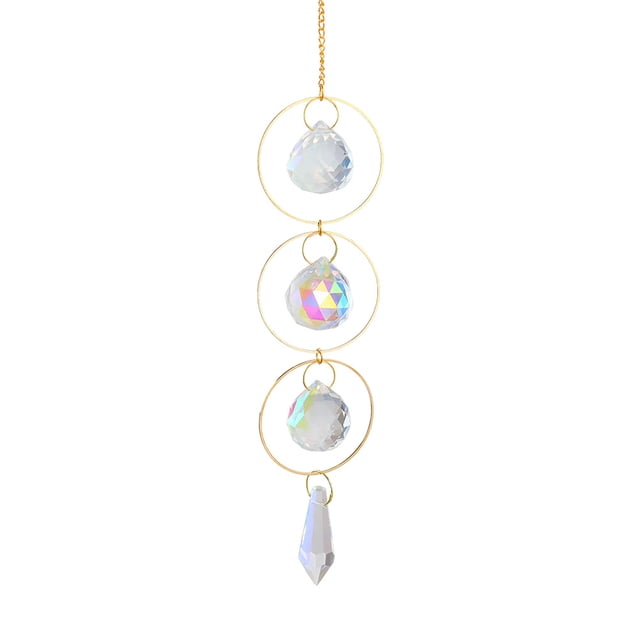 Rainbow Maker Light Catcher 1/5pcs Moon Sun Heart Ball Home Portydard Hanging