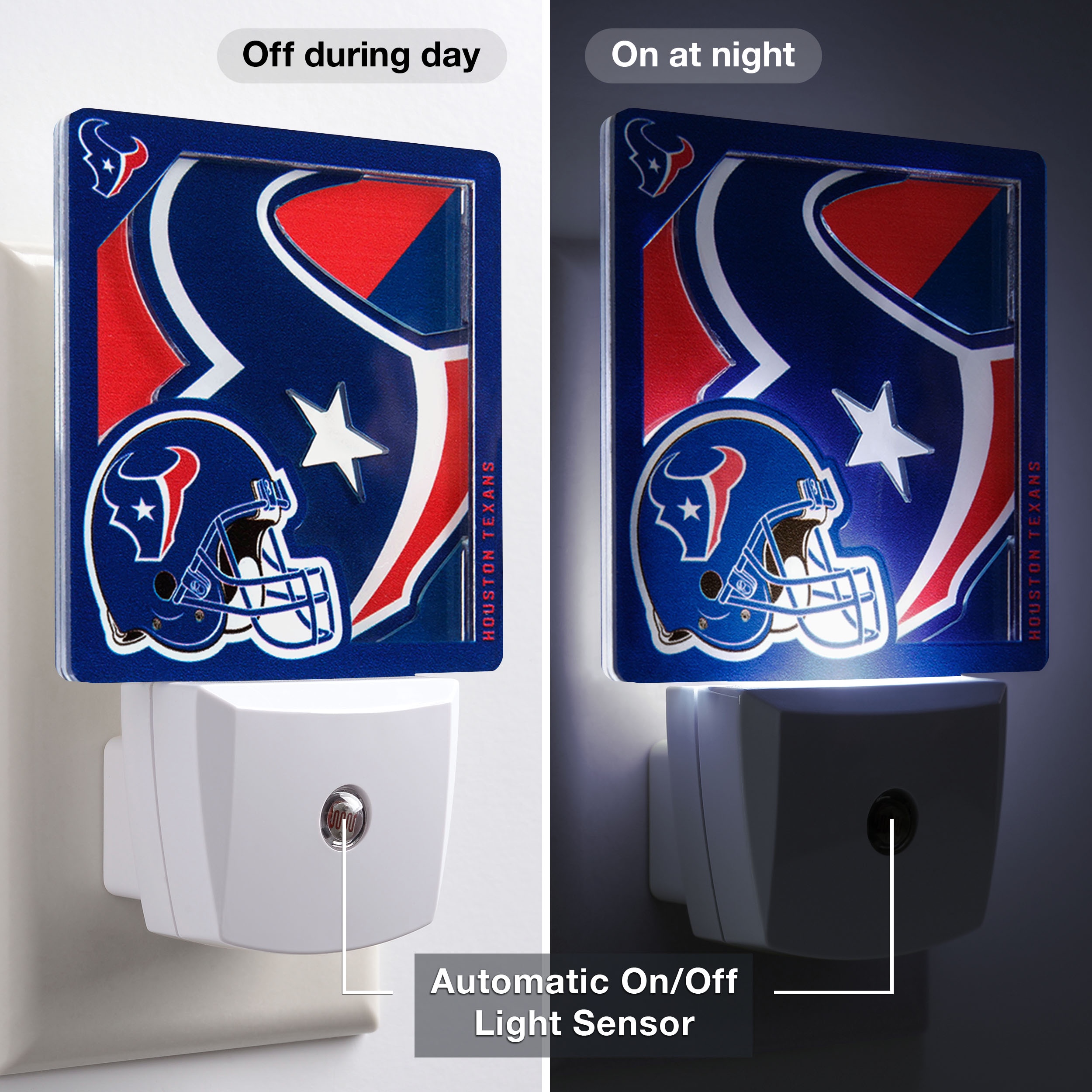 Houston Texans Logo Series Nite Light