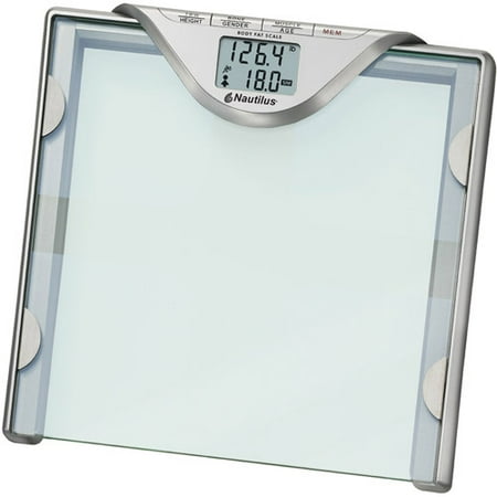 Nautilus by Taylor Glass Body Fat Bath Scale