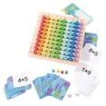 thumbnail image 4 of tabla de multiplicar,tablero de multiplicación de madera tabla gráfico juego de matemáticas,montessori matemáticas materiales juguetes tablero rompecabezas,preescolar aprendizaje juguetes, 4 of 8