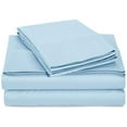 thumbnail image 1 of Microfiber RV Sheet Sets, 48x75 3/4 Full Bunk, Light Blue Solid, Bed Sheets for Campers, RV's & Travel Trailers Fit Mattress up to 8 Inch deep, 1 of 5