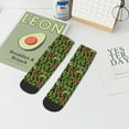 thumbnail image 7 of Naloa Green Cacti And Red Chili Ankle Socks for Women Non Slip Socks No Show Socks Classic Low Cut Casual Socks Casual Socks, 7 of 7