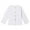 White#222, variant on LIIPEE Boys Girls Tops Solid Color Cotton Linen Long Sleeve V Neck Button Shirt Trendy Weekend Tee Shirts,Beige,4-5 Years