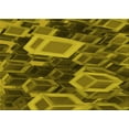 thumbnail image 1 of Ahgly Company Machine Washable Indoor Rectangle Transitional Brown Area Rugs, 8' x 10', 1 of 7
