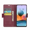 thumbnail image 5 of Funda tipo cartera Xiaomi Redmi Note 10 Pro Max con cierre magnético, RFID, tarjetero, soporte, carga inalámbrica, 5 of 5
