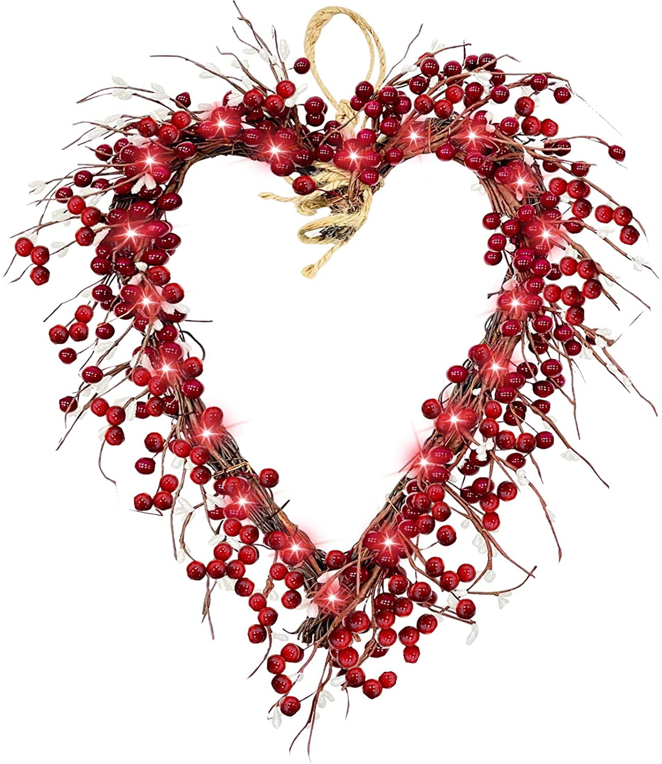 Valentine's Day Lights Outdoor / Amazon Com Kringle Traditions Red Led