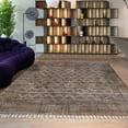 thumbnail image 2 of Casavani Yoga Graden Mat Geometric Area Kilim,Brown 2.6x4 ft, 2 of 6