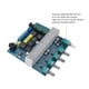 thumbnail image 4 of Amplificador, Ajuste De Potenciómetro De Alta Potencia 5 TPA3116 Ahorro De Energía Amplio Voltaje De Trabajo Tablero Amplificador De Subwoofer Para Cine En Casa, 4 of 7