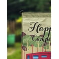 thumbnail image 2 of Printtoo Tan Happy Campers Big Travel Trailer Camping Flags Personalized Outdoor GardenFlagsCamp Decor Accessory Double SidedFlags12.5x18 Inches, 2 of 4