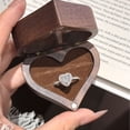 thumbnail image 6 of Luxury 1 Carat Heart Moissanite Women Engagement Ring-925 Sterling Silver Wedding Anniversary Jewelry Gift-Size 5~9, 6 of 7