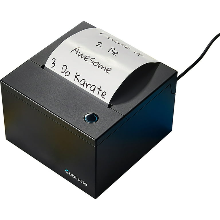 Cubinote Pro Wi-Fi & Bluetooth Thermal Inkless Sticky Note Photo 