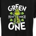 thumbnail image 3 of The Grinch - Green One - Women's Short Sleeve Graphic T-Shirt, 3 of 5