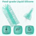 thumbnail image 4 of Electric Bottle Brush Cleaner,Electric Baby Bottle Brush Cleaner, Baby Bottle Washer,Automatic Bottle Cleaner Brush,A, 4 of 7