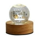 thumbnail image 1 of Bola de Cristal 3D Yuyangstore Luz Nocturna USB Decoración de Escritorio 2.4 Pulgadas Estilo B, 1 of 8