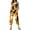 Z23-Yellow, variant on XINPING Halloween Overalls for Women, Sleeveless Spaghetti Strap Jumpsuit with Pockets, Ghost Pumpkin Print Wide Leg Baggy Romper, Adjustable Straps Fall Holiday Party Outfit 2026