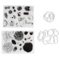 thumbnail image 4 of 2 Uds Sellos Transparentes Gracias Tema Hacer Plantillas de Sellos con Acero Al Carbono Troquelado álbum Diario Sellos Plástico Tarjeta Hacer Sellos ANGGREK Otros, 4 of 8